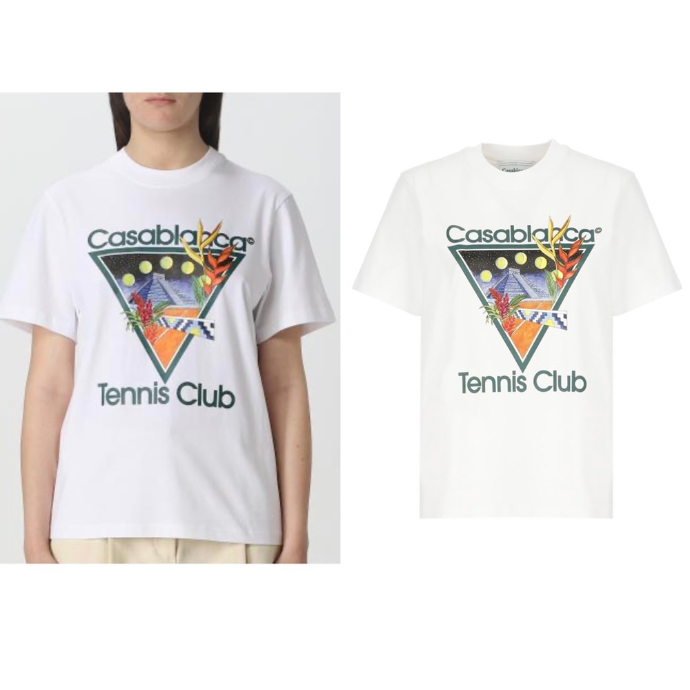 Pre-owned Casablanca womens t-shirt size M in great condition!! 100% authentic.